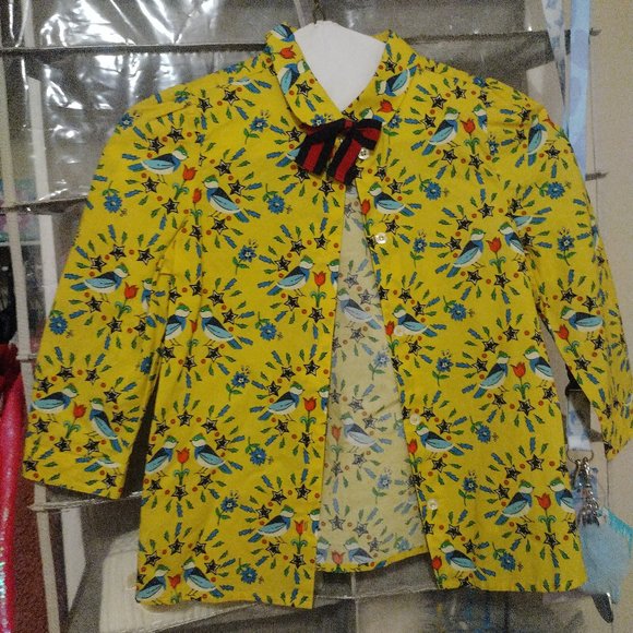 Gucci button down blouse